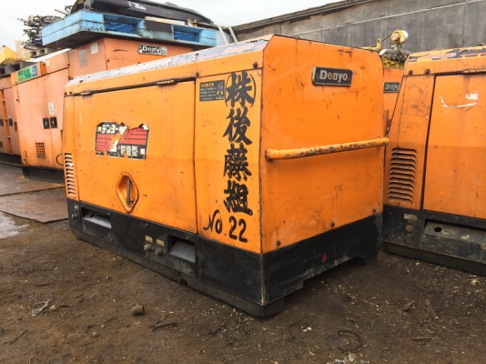 เครื่องปั่นไฟ DENYO DCA-12.5SPK นำเข้า มือสองญี่ปุ่น