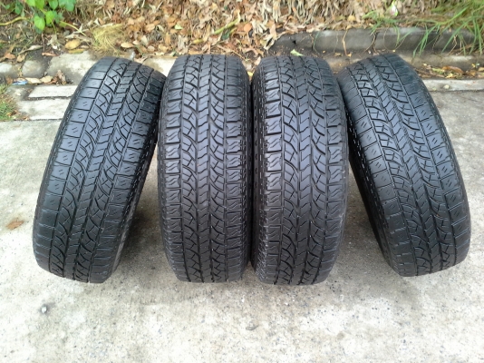 แม็ก16 Lanso เบสเล่ กว้าง8 ออฟ0พร้อมยางyokohama245/70r16ปีผลิตไม่ระบุmade in japam แม็ก16 Lanso เบสเล่ กว้าง8 ออฟ0พร้อมยางyokohama245/70r16ปีผลิตไม่ระบุmade in japam