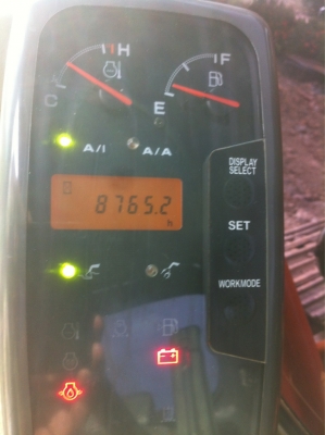 HITACHI 200ZS-1 ซีเรียลญี่ปุ่น ใช้งาน8765ช.ม เล่มทะเบียน