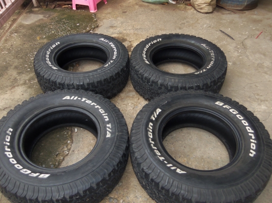 ขายยาง BF Goodrich 4 เส้น ขาย 7500