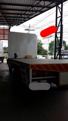 ขายรถบรรรทุกสิบล้อพื้นเรียบ MITSUBISHI FN515M เครื่อง 6D14- 160 แรง 1 เพลา ปี 33 ทะเบียนพร้อม