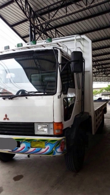 ขายรถบรรรทุกสิบล้อพื้นเรียบ MITSUBISHI FN515M เครื่อง 6D14- 160 แรง 1 เพลา ปี 33 ทะเบียนพร้อม