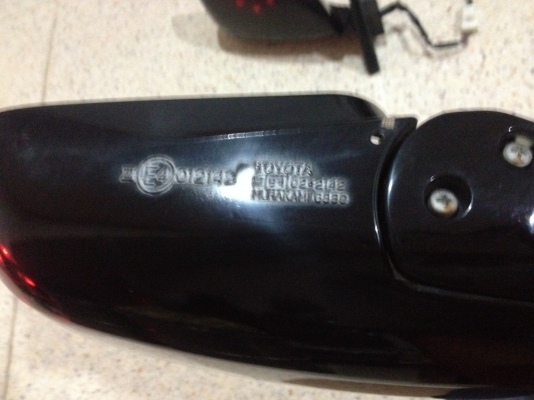 กระจกมองข้าง ESTIMA ปี01 05 ของแท้เก่าญีปุ่นสภาพสวย