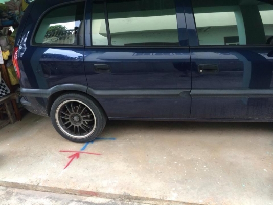 ขาย ซาฟิรา เครื่อง 3s ติดแก็สถังโดนัส รถปี 2001