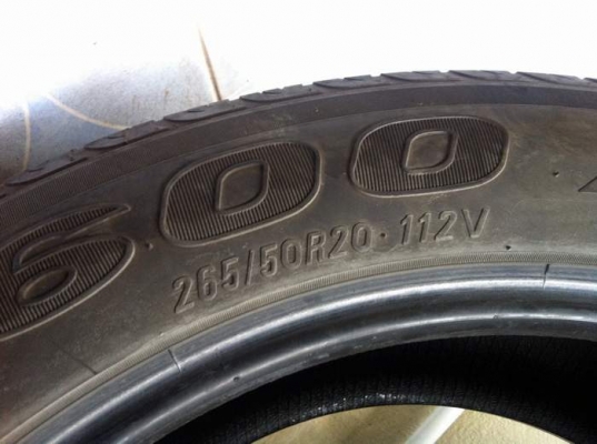 ยาง Maxxis H/P BRAVO 600 265/50R20 112V