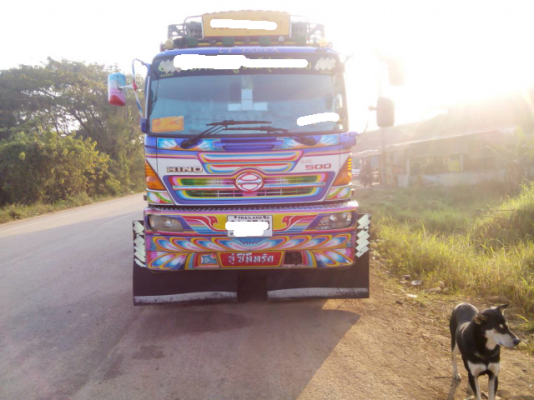 ขายรถบรรทุก 24 ล้อพ่วงแม่-ลูกดัมพ์ HINO MEGA 380 แรงม้าปี 2552 ราคา 2750000