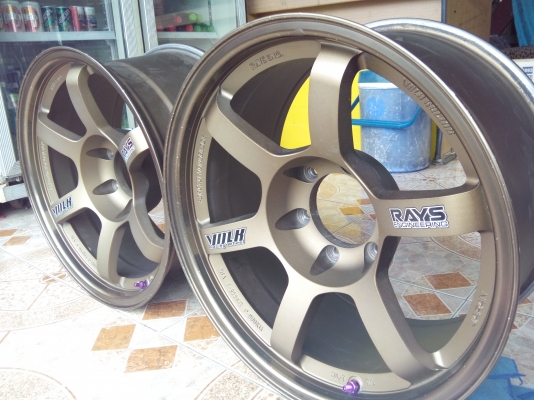 TE37 18/6/139กว้าง9"สวยๆเดิมโรงงานไม่มีเบียดขาย1คู่6900สนจัยดู TE37 18/6/139กว้าง9"สวยๆเดิมโรงงานไม่มีเบียดขาย1คู่6900สนจัยดู