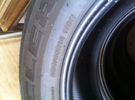 ขายยางBRIDGSTONE 265/60R18