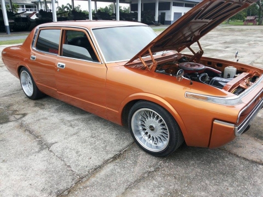 TOYOTA CROWN 1971 เครื่องเดิม ทุกอย่างเดิมจริงๆ 45 ปีแล้ว