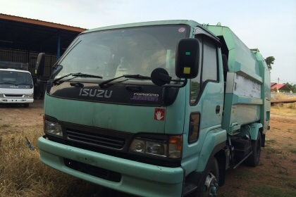 ขายรถขยะ อีซูซุ NRR รถมือสองสภาพดีจากญี่ปุ่น เอกสารอินวอยส์