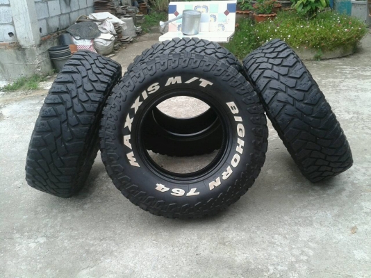 ขายยาง Mud MAXXIS BIGHRON 764 ขนาด 265/75R16 ปี 13 ขายยาง Mud MAXXIS BIGHRON 764 ขนาด 265/75R16 ปี 13