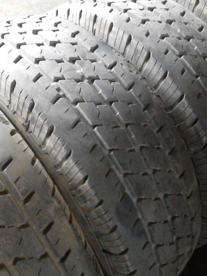 195R14 กะทะล้อพร้อมยางBRIDGESTONE LEO 677  ชุด 4 ล้อ  โทร.081-427-3941
