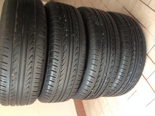 เเม็ก NISSAN เทียน่า230JM พร้อมยางGOODYEAR205 65 16ปี13สภาพใหม่ๆ