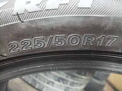 Bridgestone Potenza S001 225/50/17 ปี12