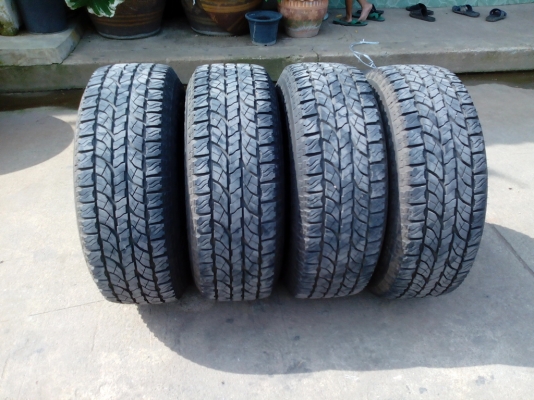 ขายยางYokohama at/s ขนาด 265/65/17พร้อมล้อRock  สภาพสวยๆ