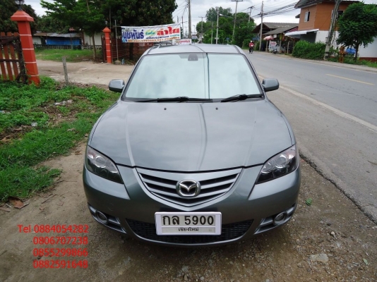 ขาย Mazda 3 4dr. ปี 49 สีเทาสวย เกียร์ออโต้ ราคา 255,000 บาท