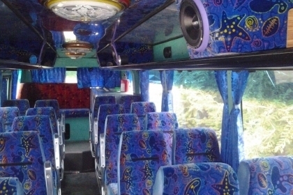 รถบัส HINO VIPชั้นครึ่ง32ที่นั่งแอร์ห้องน้ำ เครื่องHO7Dเทอร์โบ(เครื่่องท้าย)