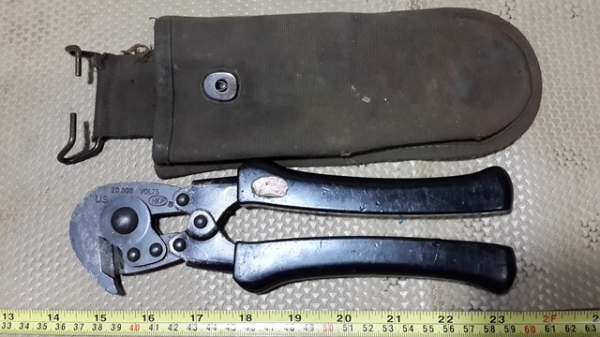 คีมตัดสาย สนาม US งานเก่าสภาพเยี่ยม เหนียวๆ