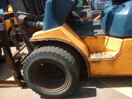 ขายฟอร์คลิฟต์ TOYOTA 7FD25 ( Specs Japan )  ล้อหน้าคู่ , HINGFORK , เกียร์ MT , เสาสูง 3.0 M , เดิมแท้จากญี่ปุ่น !!!!  สีเดิมและตัวถังสภาพเดิมจากญี่ปุ่น (รับประกันเครื่องยนต์ 3 เดือน จัดส่งฟรีทั่วประเทศ)