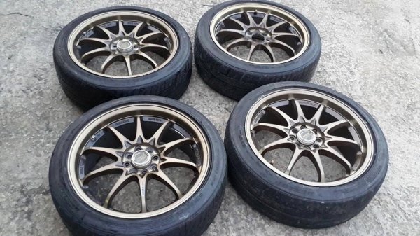 เศษแม็ก มีวงเดียว RG-D โครเมี่ยม ขอบ 17 6รู กว้าง 9