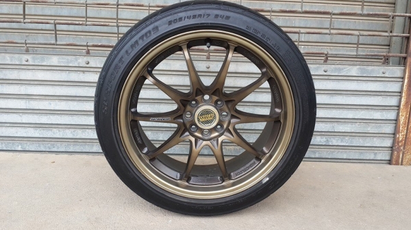 เศษแม็ก มีวงเดียว RG-D โครเมี่ยม ขอบ 17 6รู กว้าง 9