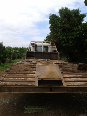 ขายรถสิบล้อเทนเลอร์บรรทุกแบคโฮ 2เพลาMITSUBISHIรถสภาพพร้อมย้ายราคาถูกเอกสารครบ