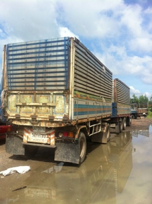 ขายรถHINO 2K  แม่=ลูกดั้มอลูมิเนียมรถสวยพร้อมใช้