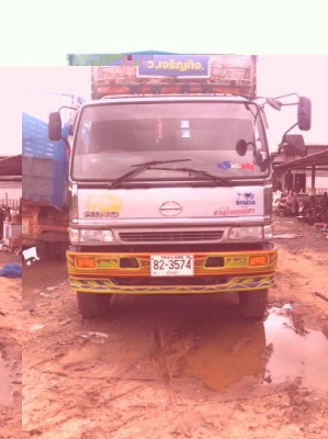 ขายรถHINO 2K  แม่=ลูกดั้มอลูมิเนียมรถสวยพร้อมใช้