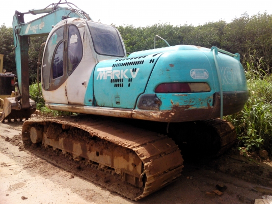 ขายรถแบคโฮ KOBELCO sk200-5สภาพสวยพร้อมใช้ไฟฟ้าครบช่วงล่างเต็ม