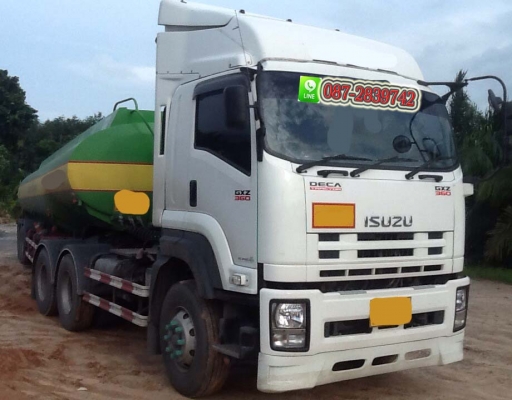 ขายหัวลากพร้อมหางพ่วงบรรทุกนํ้ามันพืช