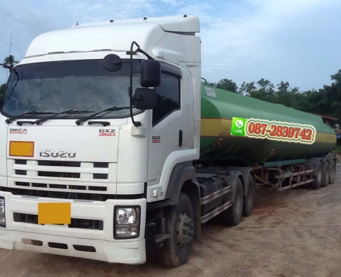 ขายหัวลากพร้อมหางพ่วงบรรทุกนํ้ามันพืช