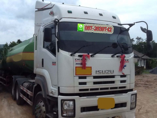 ขายหัวลากพร้อมหางพ่วงบรรทุกนํ้ามันพืช