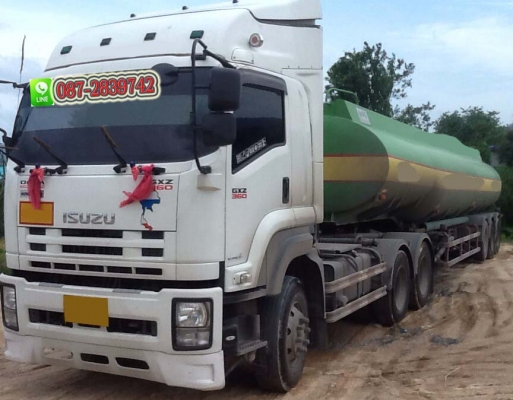 ขายหัวลากพร้อมหางพ่วงบรรทุกนํ้ามันพืช