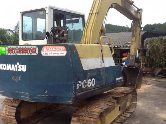 ขายรถแบคโฮ KOMATSU PC 60-6