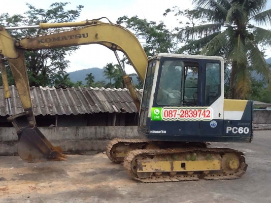 ขายรถแบคโฮ KOMATSU PC 60-6