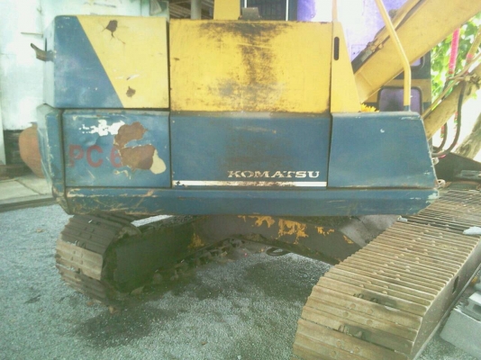 ขายKomatsu Pc60-5 รถพร้อมใช้