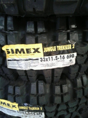 ขาย SIMEX 33x11.5R16 ของใหม่ราคาพิเศษ