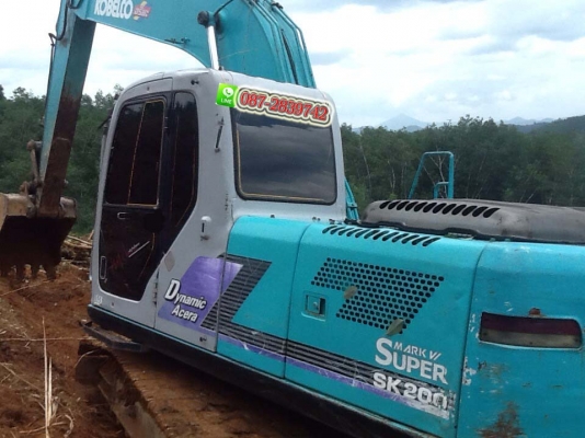 ขายรถแบคโฮ KOBELCO SK 200 MARK 6 YN 08