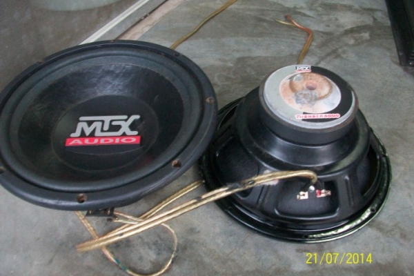 SUB 10” MTX THUNDER 4000 1 คู่ SUB 10” MTX THUNDER 4000 1 คู่