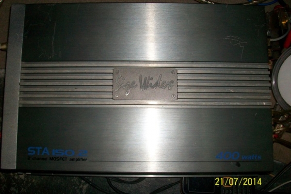 Power Amp Size Wider STA 150.2 (100w rms x 2ch)