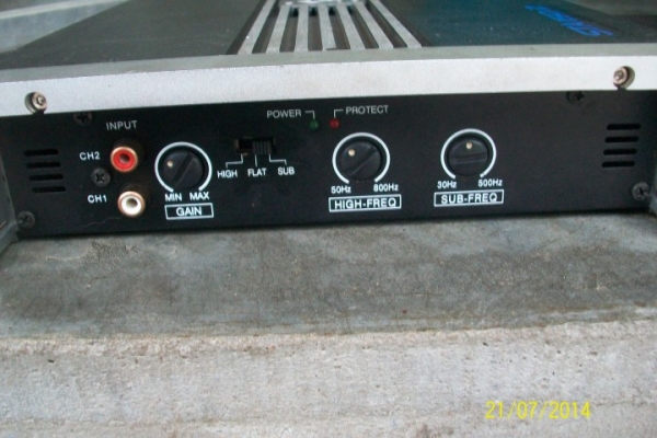 Power Amp Size Wider STA 150.2 (100w rms x 2ch) Power Amp Size Wider STA 150.2 (100w rms x 2ch)