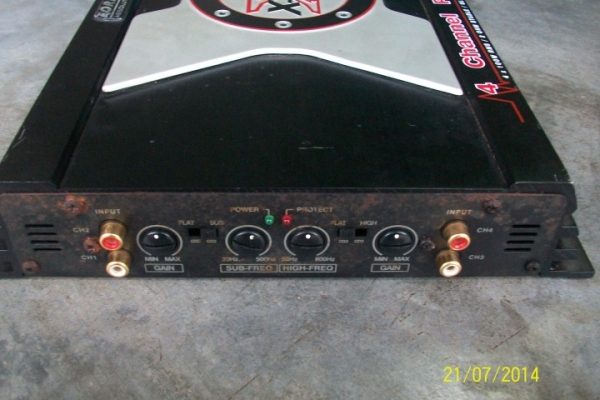 แอมป์ 4 ch ขายแล้ว ขอบคุณพี่ สมพงศ์ ครับ