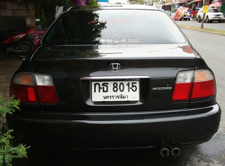 Honda accord ไฟท้าย 2 ก้อน ปี 97 ตัวท๊อป เครื่อง 2.2 Vtec เกียร์ออโต้ airbag abs ดิสก์เบรค 4 ล้อ กระจกไฟฟ้า ปรับและพับไฟฟ้า มีม่านหลัง ภายในเรียบร้อย แอร์หนาว สีสวยเต็ม แม็กซ์ 16 เอกสารพร้อมโอน Honda accord ไฟท้าย 2 ก้อน ปี 97 ตัวท๊อป เครื่อง 2.2 Vtec เกียร์ออโต้ airbag abs ดิสก์เบรค 4 ล้อ กระจกไฟฟ้า ปรับและพับไฟฟ้า มีม่านหลัง ภายในเรียบร้อย แอร์หนาว สีสวยเต็ม แม็กซ์ 16 เอกสารพร้อมโอน