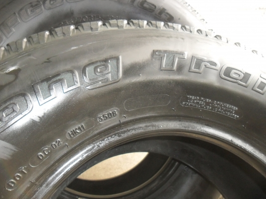 ยาง BFGoodrich 255/70R15 ปี3508 สวยๆ 4 เส้น ราคา 2500 บาท