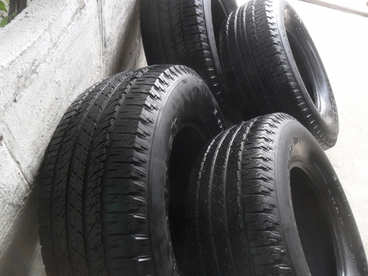 ยาง BFGoodrich 255/70R15 ปี3508 สวยๆ 4 เส้น ราคา 2500 บาท