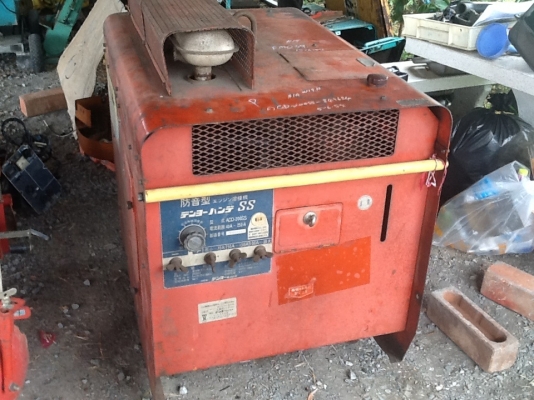 เครื่องปั่นไฟเครื่องเชื่อมสนามdenyo acd-200ss