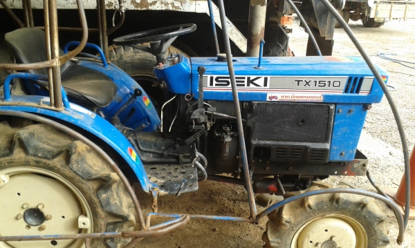 ขายด่วน รถไถหมุ่นร่องอ้อย lseki Tx1510 3สูบ 15แรง กว้าง92ซม.