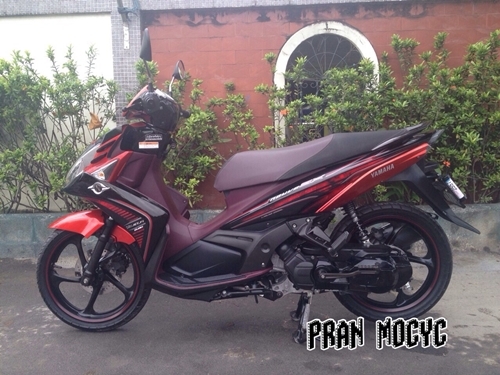 ขายnouvo sx สีเเดงดำ ปี2013