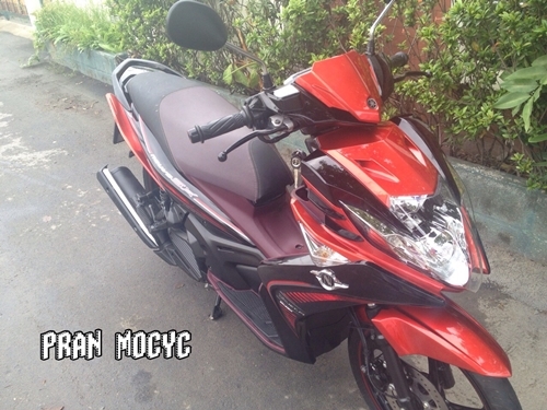 ขายnouvo sx สีเเดงดำ ปี2013 ขายnouvo sx สีเเดงดำ ปี2013