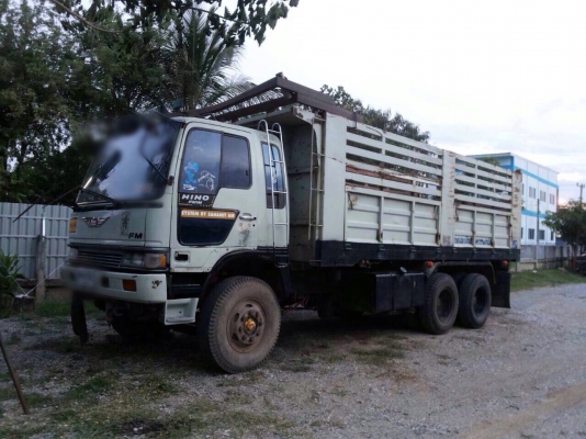 ขายรถบรรทุกสิบล้อดัมพ์ HINO 1M FM1MNKA เครื่องเดิม EM100-220 แรง ปี 36 ทะเบียนพร้อม